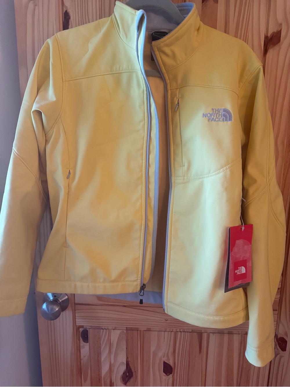 The North Face Women's Yellow Softshell Utility Jacket